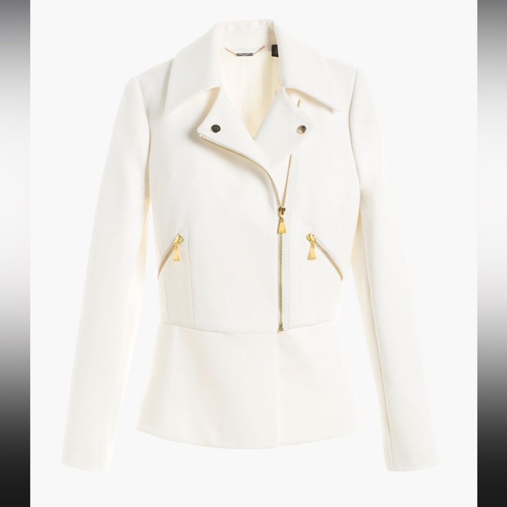 Chico's Black Label Jacket Peplum